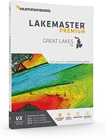 Humminbird LakeMaster Premium Map SD Card for Fish Finders - Image 2
