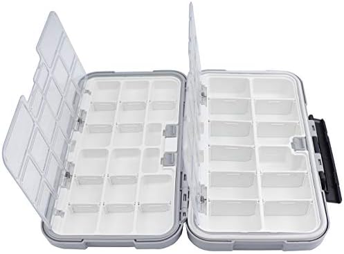 Fishing Tackle Box, Floating Storage Box, Double-Sided Lure Box with Adjustable Dividers Organizer Making Kit Container - Image 4