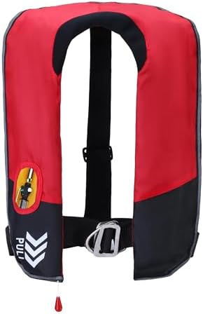 Inflatable Life Jackets for Adults Automatic Life Vests PFD Low Profile Load Capacity Up to 330lbs - Image 3