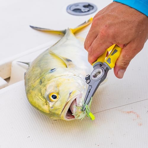 danco 7.5-Inch Stainless Steel Fishing Plier with Tungsten Carbide Cutters - Image 3
