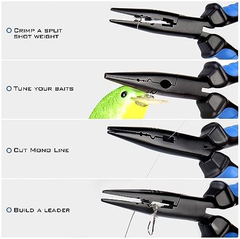 KastKing Intimidator Fishing Pliers, Saltwater Resistant Fishing Gear - Image 3
