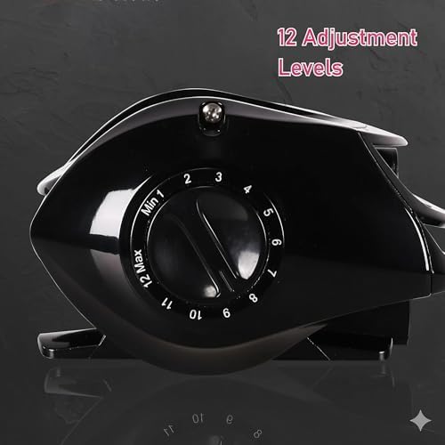 Metal + Nylon Baitcasting Reel - 7.2:1 High-Speed, Metal Spool, Dual Magnetic Brake, 8kg Drag, Long-Casting Anti-Backlash Lure Reel for Bass & Multi-Species Fishing - Image 5