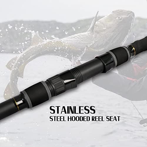 Fiblink Surf Fishing Rod 2 Piece/3 Piece/4 Piece Portable Travel Casting Rod Saltwater Surf Rod (9'/10'/12'/13') - Image 5