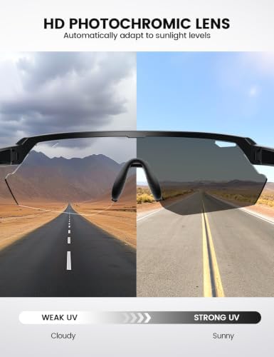 Lamicall 24g Polarized Sports Sunglasses for Men Women - UV400 Protection Sun Glasses for Baseball Running Cycling Fishing - Image 3