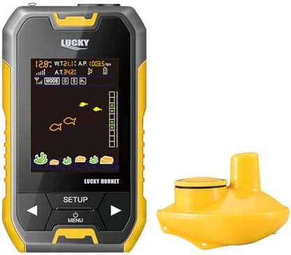 LUCKY Kayak Portable Fish Depth Finder for Boats and Bank by LUCKY