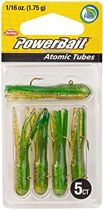 Berkley PowerBait Pre-Rigged Atomic Tubes Fishing Soft Bait - Image 4