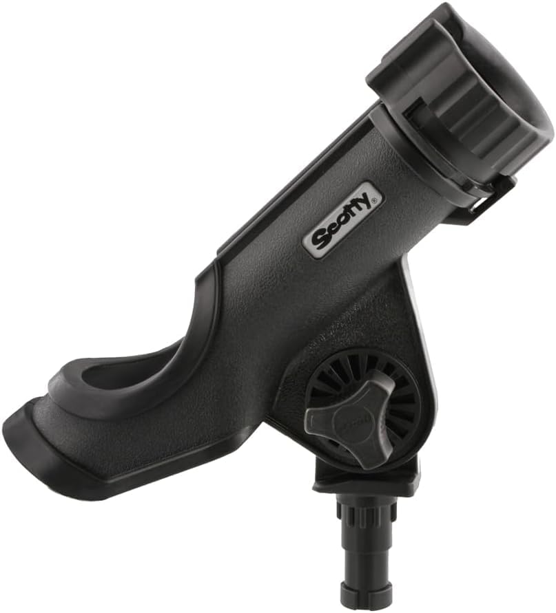 Scotty #229-BK Power Lock Rod Holder (No Mount), Black by Scotty