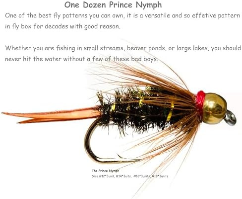 Outdoor Planet 24/48/66/72 Premium Hand Tied Fly Fishing Flies Assortment | Fly Boxes Included | Dry, Wet, Nymphs, Streamers, Wooly Buggers, Terrestrials | Trout, Bass Lure Set, Kit, Gift - Image 5