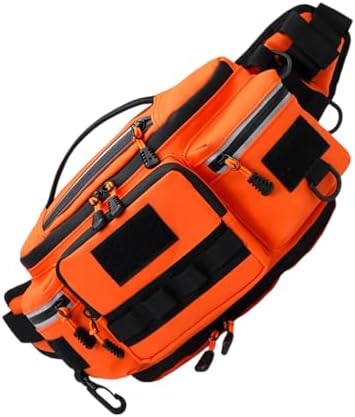 Water Resistant Fishing Tackle Storage Bag Crossbody by Unknown