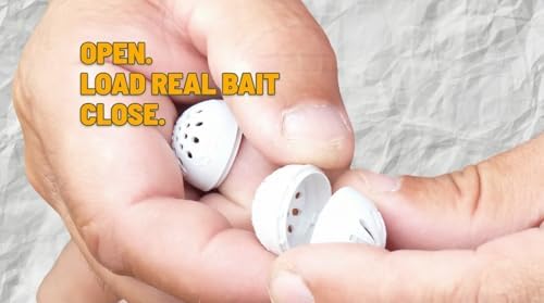Karpela Natural Bait Delivery System (Set of 4) – Reusable Protective Shell for Soft Natural Baits – Protects Bait from Crawfish & Turtles - Image 2