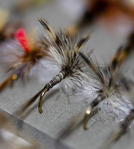Outdoor Planet Premium Fly Fishing Flies Assortment | Waterproof Fly Box | Dry, Wet, Nymphs, Streamers, Wooly Buggers, Hopper, Caddis | Trout, Steelhead, Bass Fishing Lure Set - Image 5