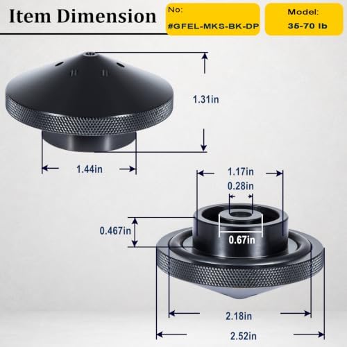 Eliminator Trolling Motor Prop Nut Aluminum For MinnKota 35-70 lb - Image 6