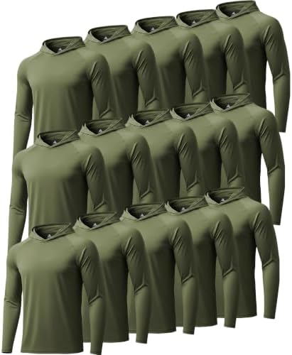ZITY Men's Lightweight Pullover Hoodie UPF 50+ Fishing Shirts Sweatshirt by ZITY