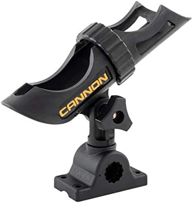 Cannon Three-Position Adjustable Rod Holder for Boat Trolling and Downriggers by Cannon