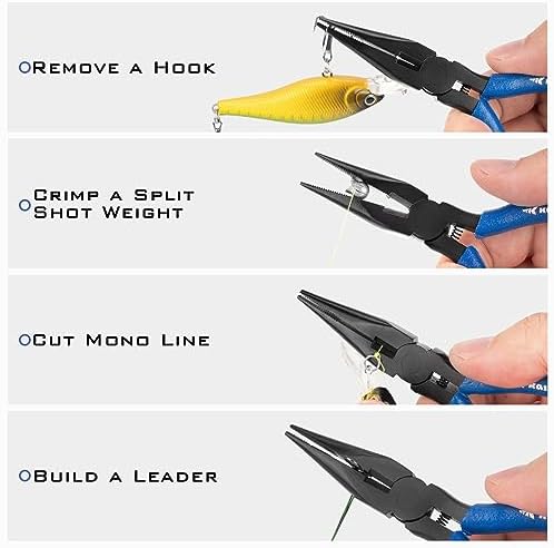 KastKing Intimidator Fishing Pliers, Saltwater Resistant Fishing Gear - Image 3