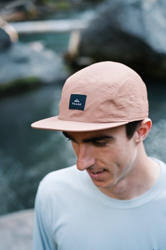 Tillak Wallowa Camp Hat, Lightweight Nylon 5 Panel Cap with Snap Closure - Image 6