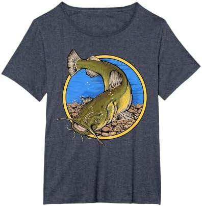 Flathead Catfish Fishing T-Shirt by Hunting+%26+Fishing+Merch