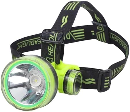 Diving Headlamp with 350M Range, IPX8 Waterproof Underwater Light, 180° Adjustable Beam for Night Fishing, for Camping, and Scuba Diving(Q902) - Image 2