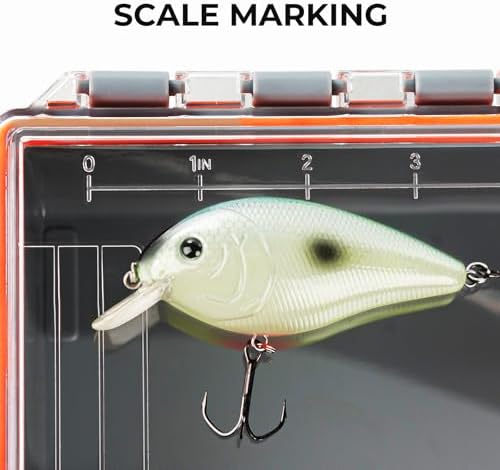 KastKing HyperSeal Waterproof Tackle Box, 3700 Deep Tackle Trays - Image 5