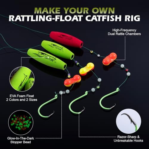 Goture Catfish Rig Making Kit,274pcs/300pcs Catfishing Tackle - Image 2