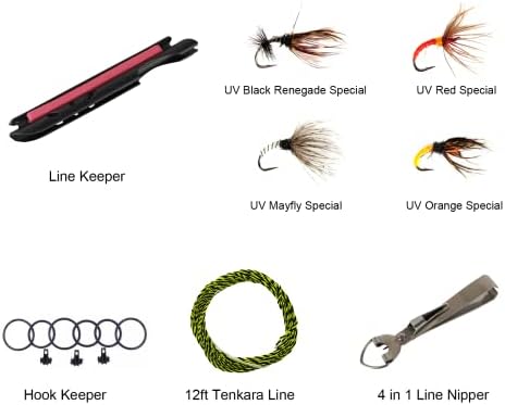 Aventik 9ft/10ft Zeno S2 Fiberglass 6:4 Tenkara Rod Kit for Anglers - Image 4