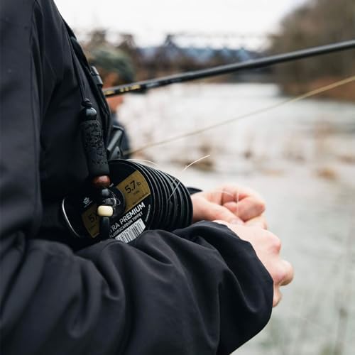 CORTLAND Ultra Premium Fluorocarbon Durable Flexible Abrasion-Resistant Trout Tippet with Plasma Finish for Freshwater | Nymphing/Dry Fly Fishing/Streamer Fishing - Image 3
