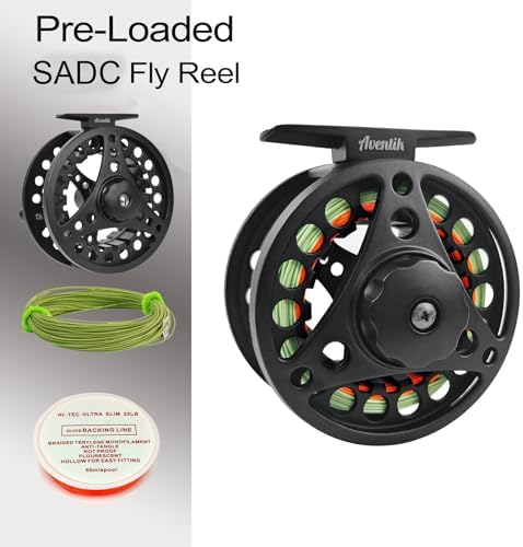 Aventik Extreme Fly Fishing Combo Kit 0/1/2/3/4/5/6 Weight Starter Fly Fishing Rod and Reel Kit Outfit with One Travel Case - Image 3