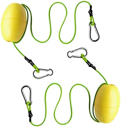 Drift Anchor Tow Throw Leash Line with EVA Buoy Float & Clip/Markers for Anchors at The Beach, Lake, or Sandbar Water by MOPHOEXII