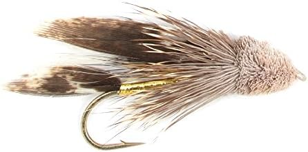 The Fly Fishing Place Muddler Minnow Fly Fishing Flies - Classic Bass and Trout Streamers - Set of 6 Flies Hook Size 6 - Image 2