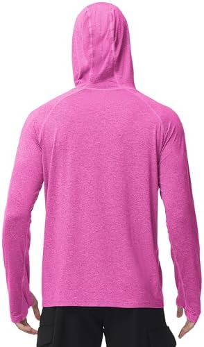 Roadbox Men's UPF 50+ Fishing Shirts, Long Sleeve UV Sun Protection Hoodie - Image 3