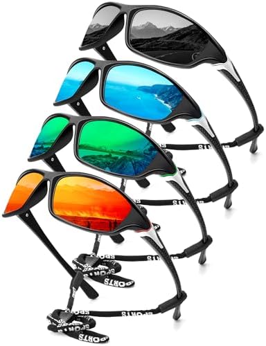 KALIYADI Sports Polarized Sunglasses Men UV400 Protection for Fishing Driving Cycling by KALIYADI