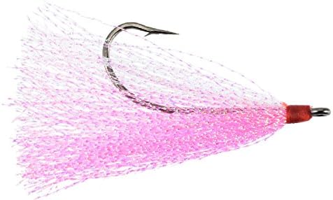 Bucktail Teaser with 5/0 Hook - 10 Pack - 5 Colors to Choose from - Image 2