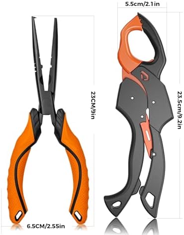 Fish Gripper 9.2",Fishing Pliers,Fishing Tool Kit - Image 7