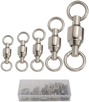 Ball Bearing Swivels Saltwater Swivel Heavy Duty Snap Connector by Facikono