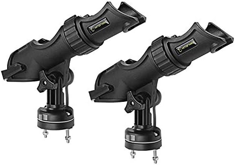 HITORHIKE Fishing Rod Holder Universal Fit Kit Allows for 360-degree Adjustment Kayak Fishing Boat Powerlock Rod Holder by HITORHIKE