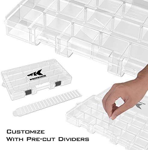KastKing Utility Tackle Boxes, 3600 and 3700 Fishing Tackle Trays - Image 3