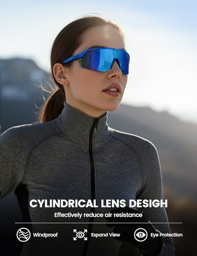 Lamicall 24g Polarized Sports Sunglasses for Men Women - UV400 Protection Sun Glasses for Baseball Running Cycling Fishing - Image 4
