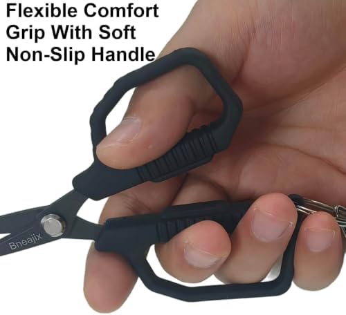 4.5" Fishing Scissors, PTFE-Coated Stainless Steel Line Cutter - Image 6
