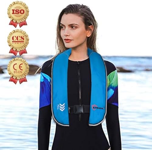 Automatic Inflatable Life Jacket|Life Vest for Adults|PFD Low Profile|Supports up to 330 lbs(YSH701) - Image 5
