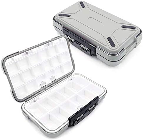 Fishing Lure Boxes, Waterproof Portable Tackle Box Organizer With Storing Tackle Set Plastic Storage - Mini Utility Lures Fishing Box, Small Organizer Box by LESOVI