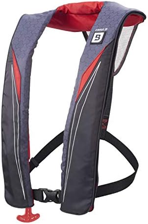 BLUESTORM Cirrus26 Inflatable PFD Life Jackets for Adults | US Coast Guard Approved Automatic Life Vest w/Manual Override Convertibility by Bluestorm