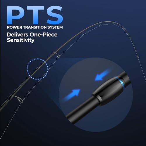 KastKing Centron Fishing Rod and Reel Combo, Baitcaster & Spinning Combo - Image 4