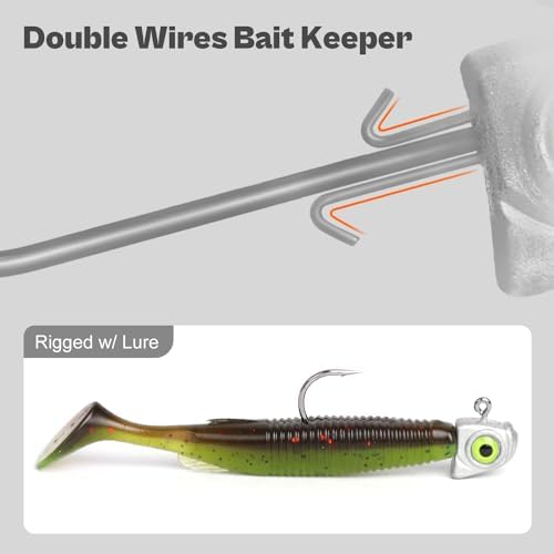 Fish Eye Swimbait Fishing Jig Heads for Bass Fresh&Saltwater - Image 3