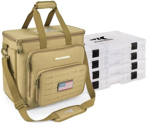 KastKing Karryall with Box Tackle Bag, Saltwater & Freshwater Gear Storage by KastKing