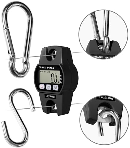 GRAM PRES Digital Hanging Crane Scale 660LB/300KG - Image 3