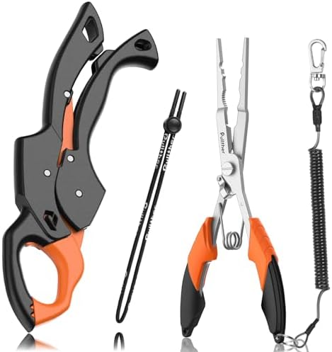 Fish Gripper 9.2",Fishing Pliers,Fishing Tool Kit by pulltherfishing