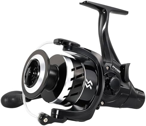 Sougayilang Freshwater Spinning Fishing Reel - 5.0:1/4.7:1 Gear Ratio, 22LBs Max Drag, Carbon Fiber & CNC Aluminum Spool,3000、4000、5000、6000、7000Series by Sougayilang