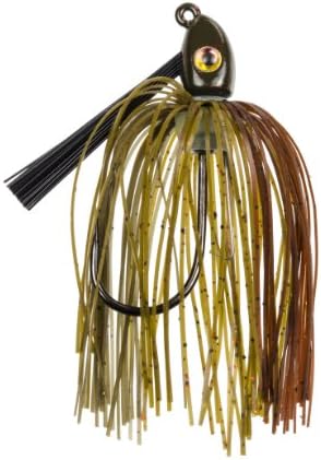 Strike King Hack Attack Pad Perch Soft Bait Fishing Lure, 1/2 oz, Big Strong Double Hook by StrikeKing