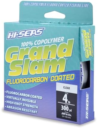 HI-SEAS Grand Slam Fluorocarbon Coated Fishing Line by Hi-Seas