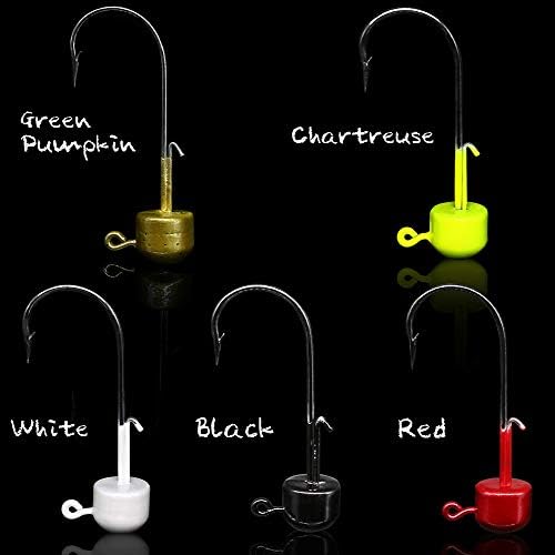 Ned-Rig-Kit-Finesse-Baits-Soft-Plastic-Worms-Fising-Lure for Bass Stick Swimbait Minnow Crawfish Lures Shroom Ned Jig Head Kit - Image 5